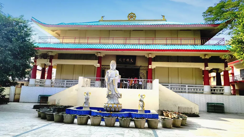 Chinese Temple Bodh Gaya India