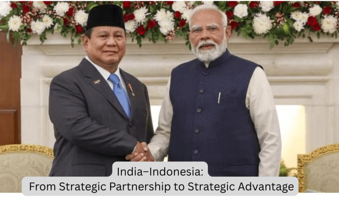 India Indonesia: From Strategic Partnership to Strategic Advantage