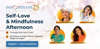Indoindians Event on Self Love and Mindfulness