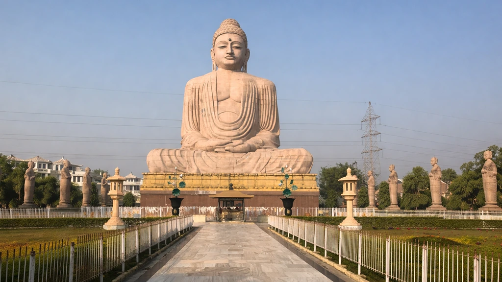 The Great Buddha Statue Bodh Gaya India