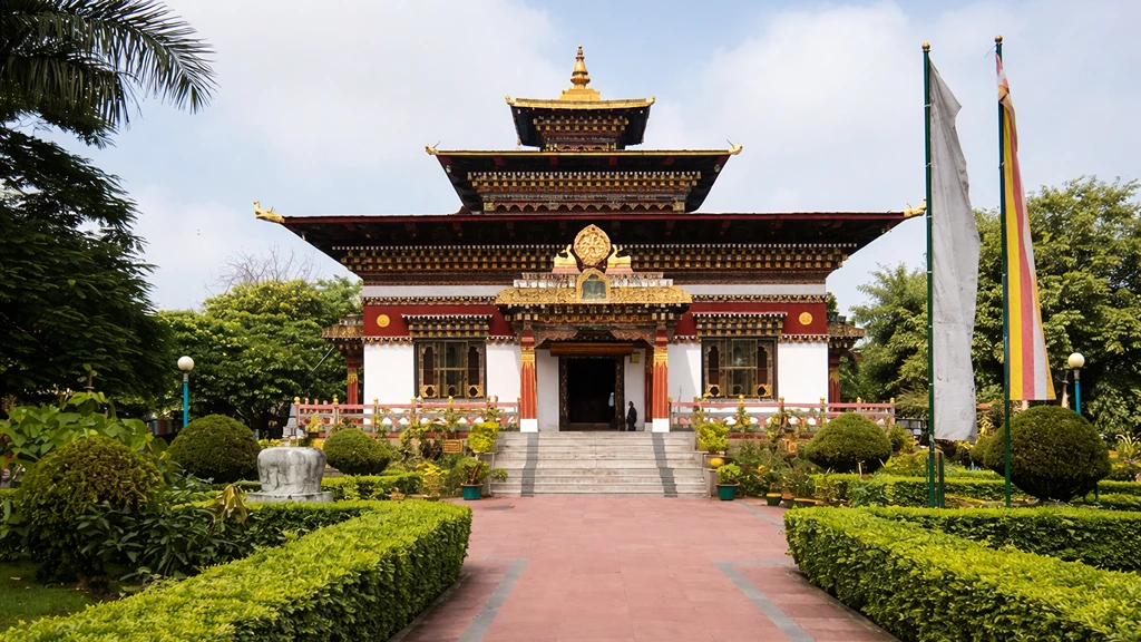 The Royal Bhutanese Monastery bodh gaya