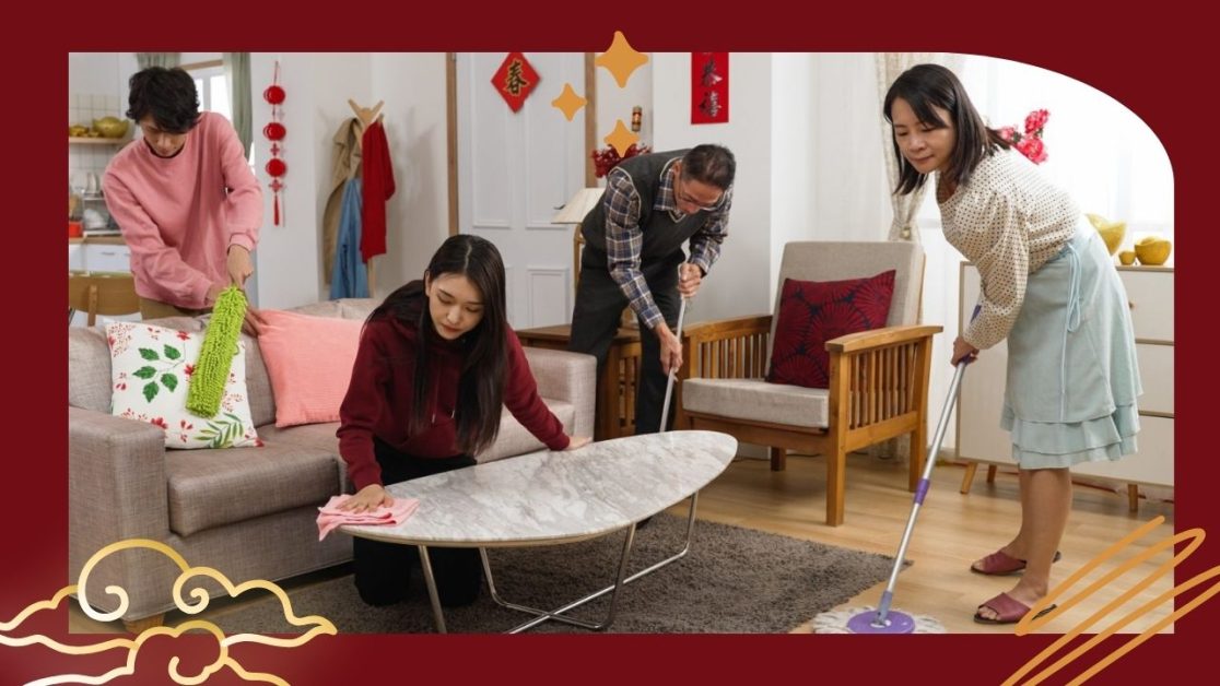 Cleaning the House Before Chinese New Year