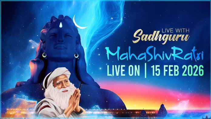 Maha Shivtri 2026 with Sadhguru LIVE Isha Mahshivaratri 2026 LIVE with Sadhguru Feb 15