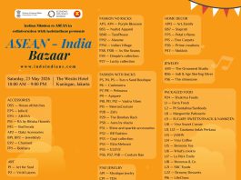 Participating Vendors at ASEAN-India Bazaar Sat 23 May 2026