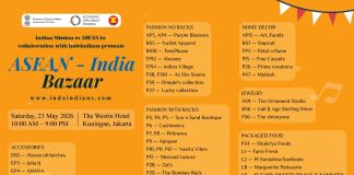 Participating Vendors at ASEAN-India Bazaar Sat 23 May 2026