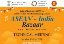 ASEAN-India Bazaar Technical Meeting 4th May