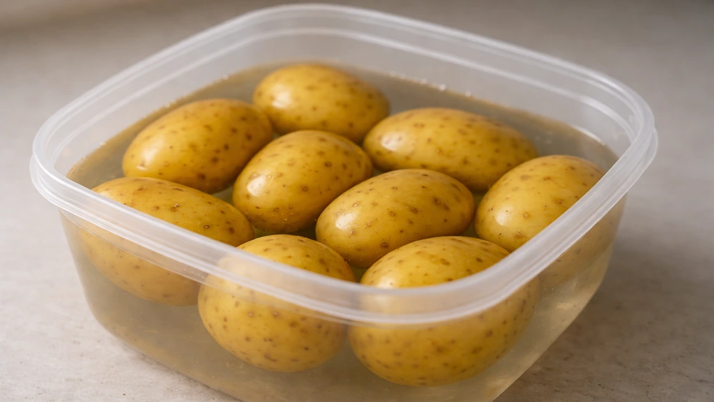 Soak Potatoes in Salt Water