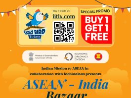 Indoindians Weekly Newsletter: ASEAN–India Bazaar in 30 Days 🎉 Grab Your BOGO Tickets Indoindians Weekly Newsletter: ASEAN–India Bazaar in 30 Days ? Grab Your BOGO Tickets