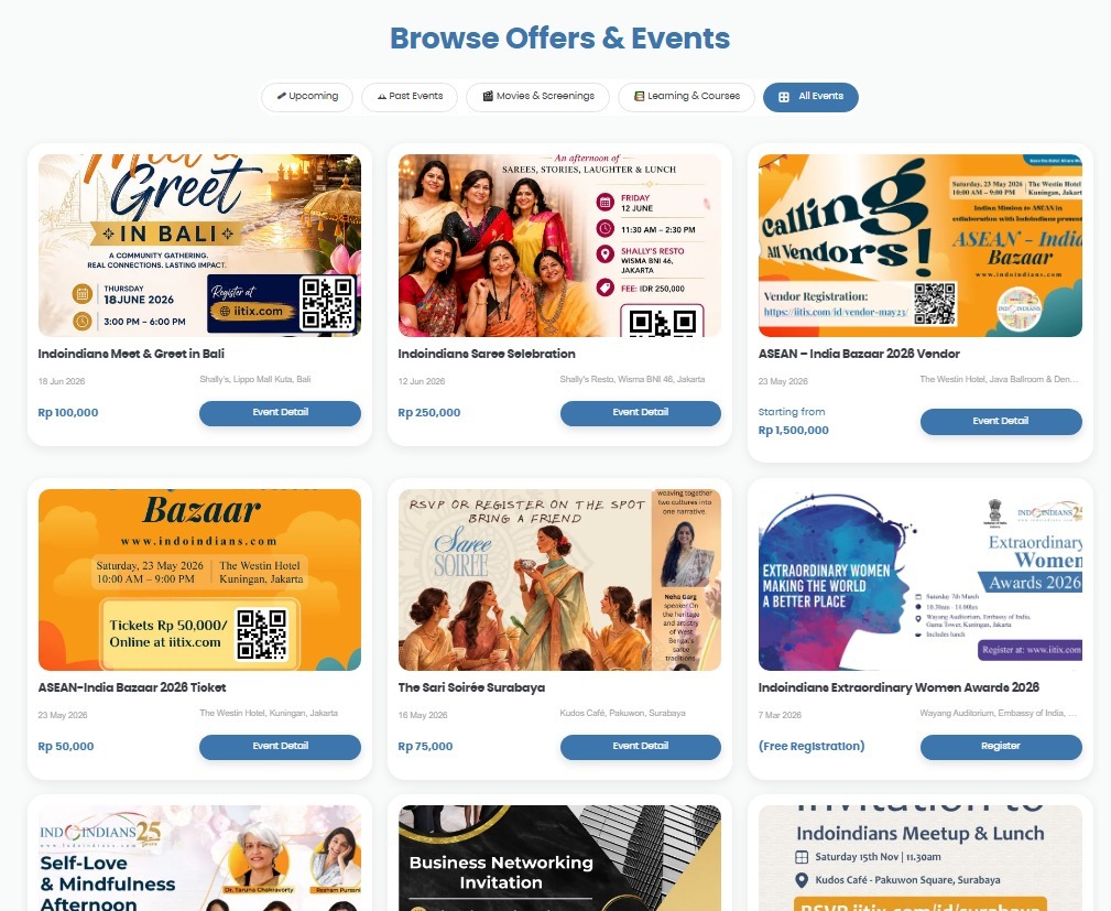 Events on iitix.com