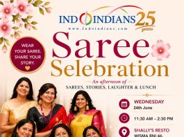 Indoindians Saree Selebartion 24 June