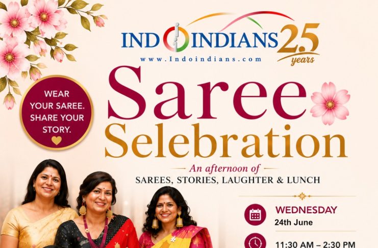 🌸 Indoindians Saree Selebration Jakarta 24th June Indoindians Saree Selebartion 24 June