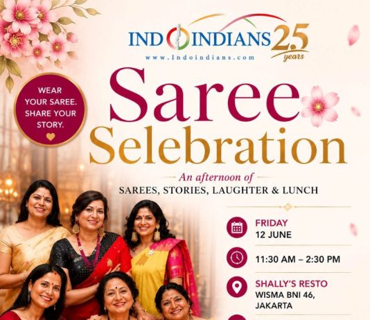 Indoindians Saree Selebration Jakarta 12th June