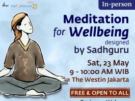 Sadhguru’s Meditation for Wellbeing at ASEAN-Indian Bazaar Sadhguru's Meditation for Wellbeing at ASEAN-Indian Bazaar