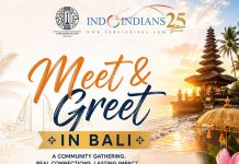 Indoindians Meet & Greet in Bali 18th June 2026