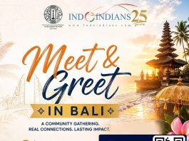 Indoindians Meet & Greet in Bali 18th June 2026
