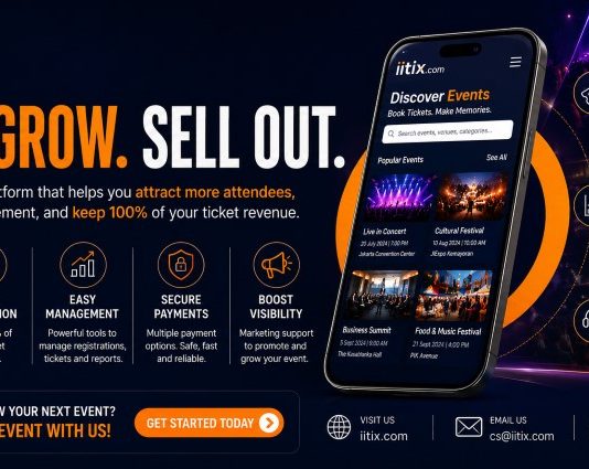 Indoindians Weekly Newsletter: Launching IITIX.com, Upcoming events, Insights on Indonesia and More… host grow sell out your event with iitix