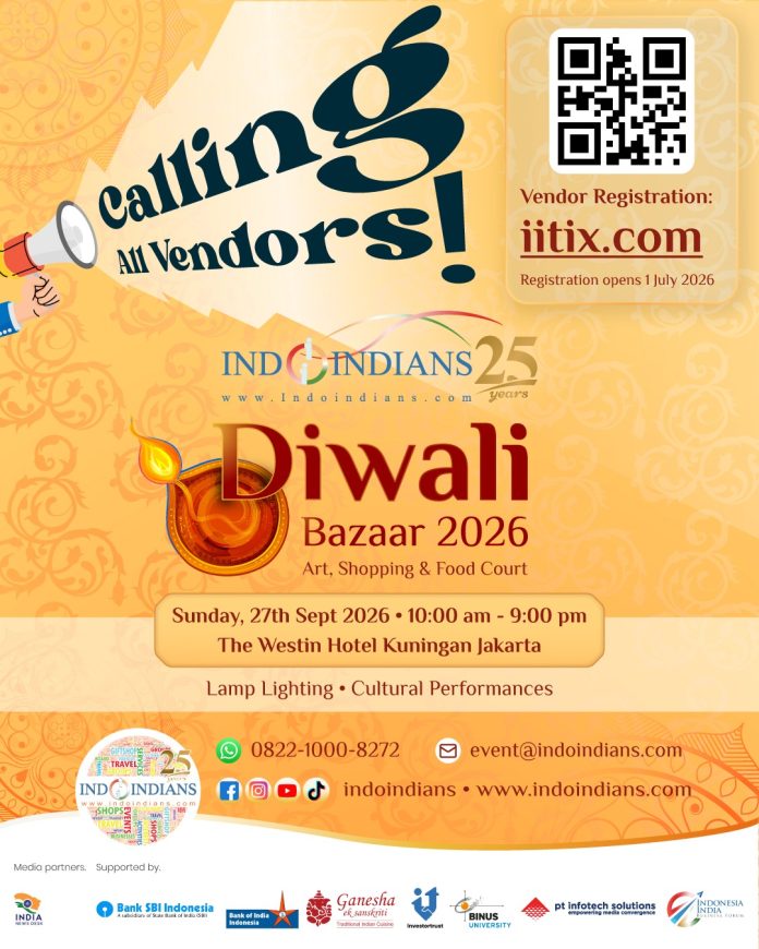 Calling Vendors for Indoindians Diwali Bazaar 2026