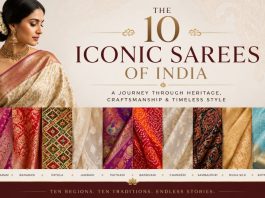 The 10 Iconic Sarees of India