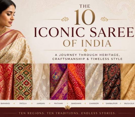 The 10 Iconic Sarees of India