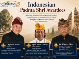 Celebrating Indonesia’s 3 Padma Shri Awardees