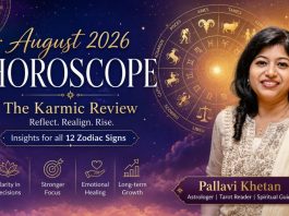 August 2026 Horoscope by Pallavi Khetan