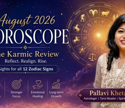 August 2026 Horoscope by Pallavi Khetan