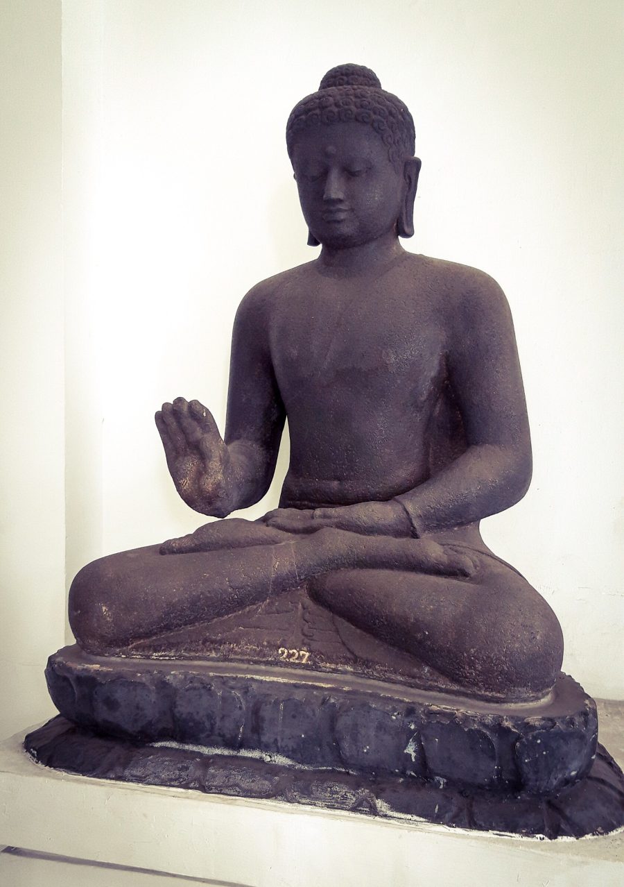 Buddha statue at National Museum in Jakarta