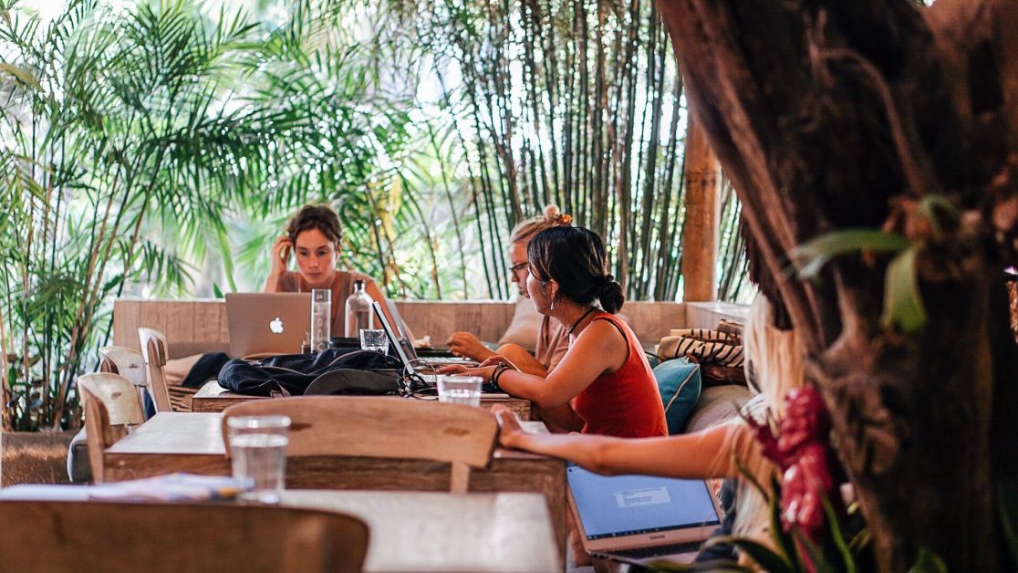 Digital nomads in Bali 2
