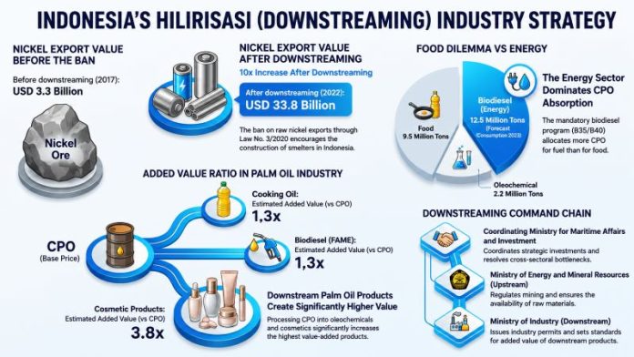 Hilirisasi or Downstreaming Strategy in Indonesia