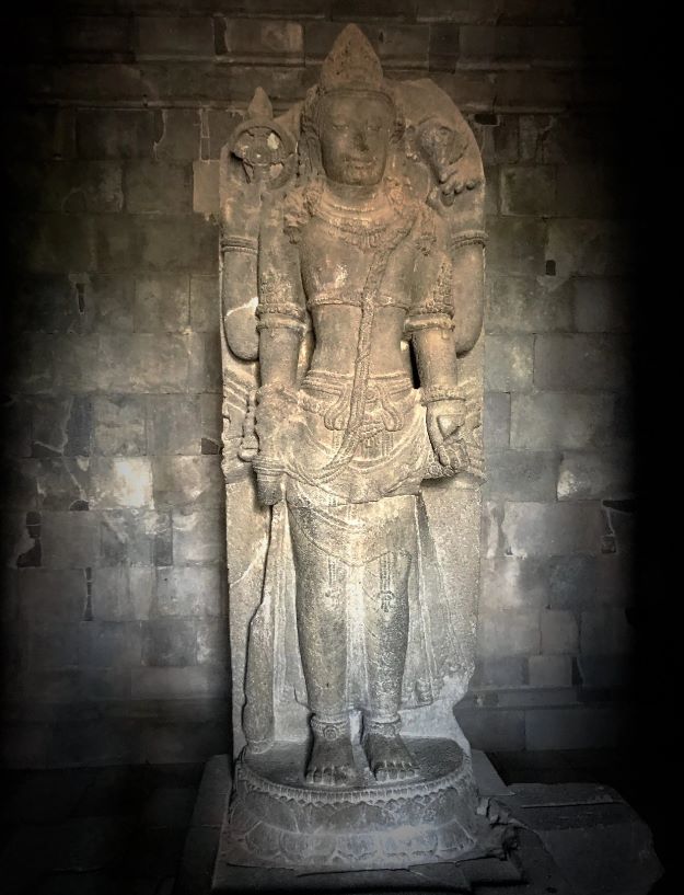 Lord Vishnu at Prambanan