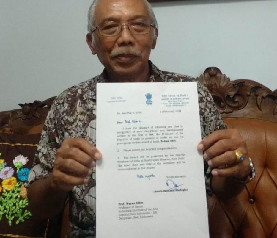 Padma Shri Awardee Dr. I Wayan Dibia