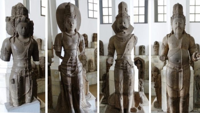 brahma-vishnu-shiva-agastya-candi banon