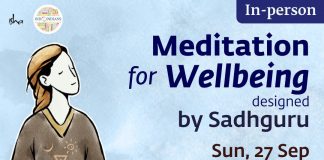 Meditation for Wellbeing with Isha Indonesia