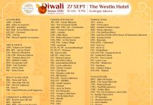 Participating Vendors at Indoindians Diwali Bazaar 27 September 2026