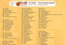 Participating Vendors at Indoindians Diwali Bazaar 27 September 2026