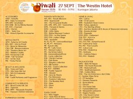 Participating Vendors at Indoindians Diwali Bazaar 27 September 2026