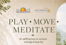 Play, Move & Meditate by Art of Living Indonesia on Sunday 27th Sept Play, Move & Meditate by Art of Living Indonesia on Sunday 27th Sept