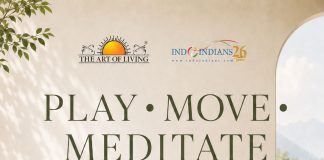 Play, Move & Meditate by Art of Living Indonesia on Sunday 27th Sept