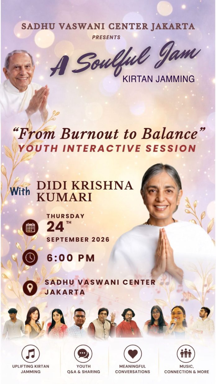 A Soulful Jam – Kirtan Jamming at Sadhu Vaswani Center Jakarta