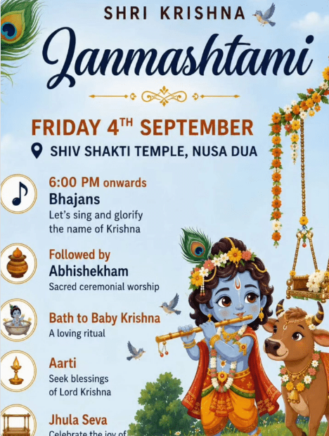 Sri krsna janmashtami nusa dua