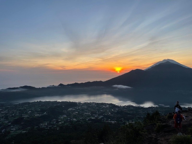 Sunrise at Mt Batur