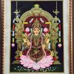 Goddess Mahalakshmi - Tanjore painting Goddess Mahalakshmi - Tanjore painting by Shanthi Seshadri