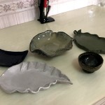 Hand made decorative pots by Shanthi Seshadri