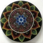 Mandala-Dot painting Mandala-Dot painting by Shanthi Seshadri