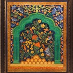 Name Golden Tree of Life |
Medium Fusion |
Size 89cm by 78cm |
Description Details Oil & Acrylic on 8mm plywood. Persian art form with gold foil
border. |
Price On Request |
Framed Yes |
For Sale Yes | Golden tree of life by Vibha Singh