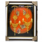 Name Symbol of Light
Medium Fusion
Size 70cm by 59cm
Description Details Specialized form of clay work with acrylic touch
Price: IDR 1.3 million
Framed Yes
For Sale Yes Symbol of light by Vibha Singh