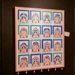 Name: The Spiritual Gateway
Medium: Acrylics, Mixed Media
Size: 80 x 100 cm
Description: Modern Contemporary with brass bells in frame
Framed: Yes
For Sale: Yes
Price: IDR 7 million The Spiritual Gateway by Vaishali Deepak