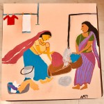 Artwork details:
Name: Village series 2
Medium: acrylic on canvas
Size: 30x30 Village Series 2 by Arti Gidwani