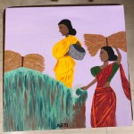 Artwork details:
Name: Village series 3
Medium: acrylic on canvas
Size: 30x30 Village Series 3 by Arti Gidwani